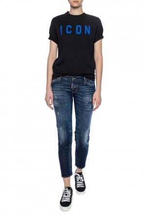 Top z okrągłym dekoltem, zdjęcie 2 Top z okrągłym dekoltem od Dsquared2